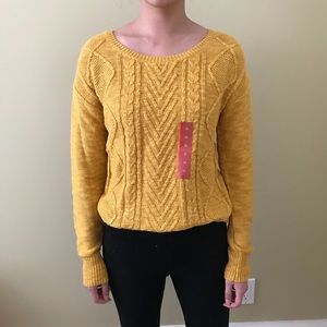 Mustard Yellow Sweater